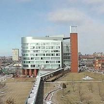 A view of the Edward Doisy Research Center.